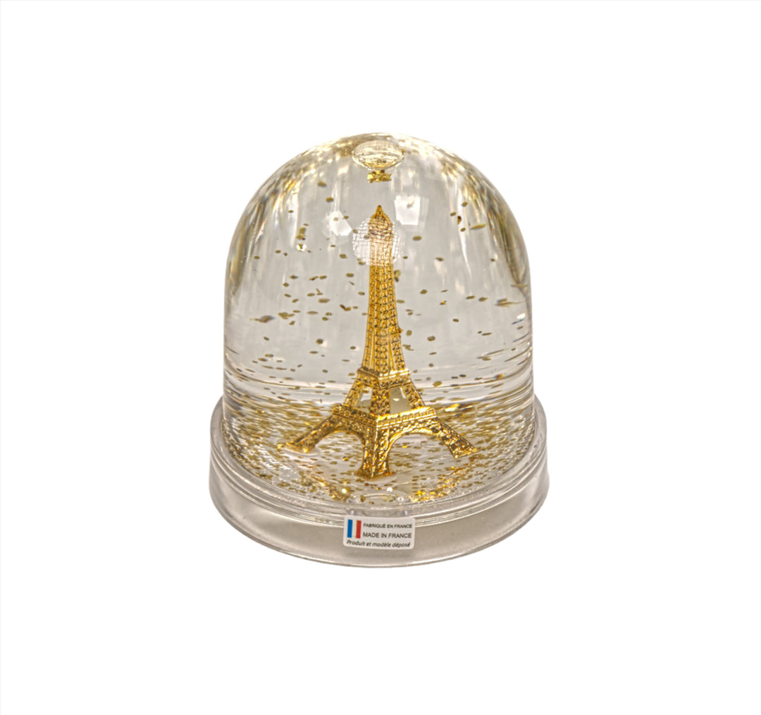 Eiffel Tower Snow Globe