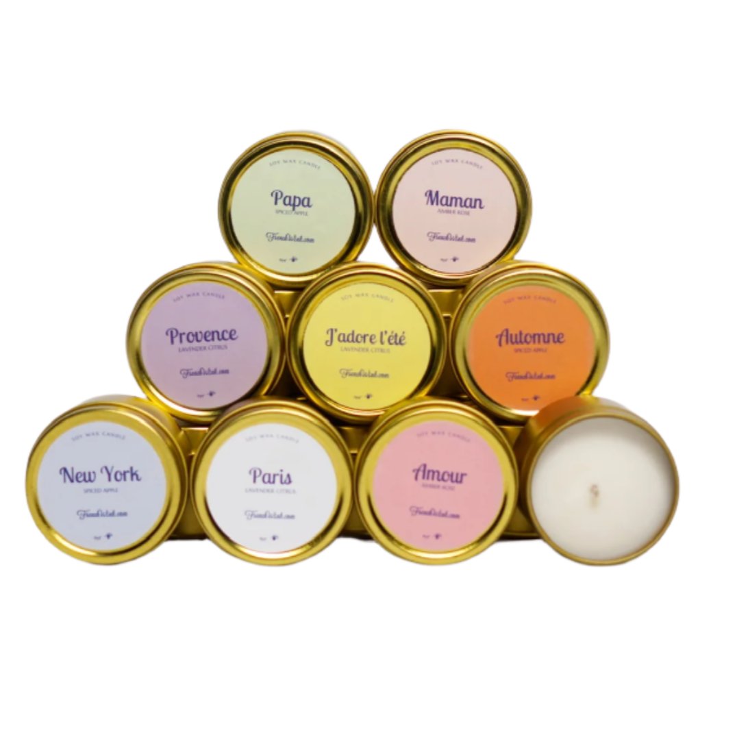 Mini Natural Candle - French Summer