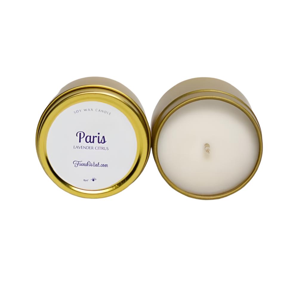 Mini Natural Candle - Paris