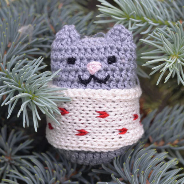 Crochet Winter Animal Ornaments