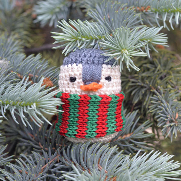 Crochet Winter Animal Ornaments