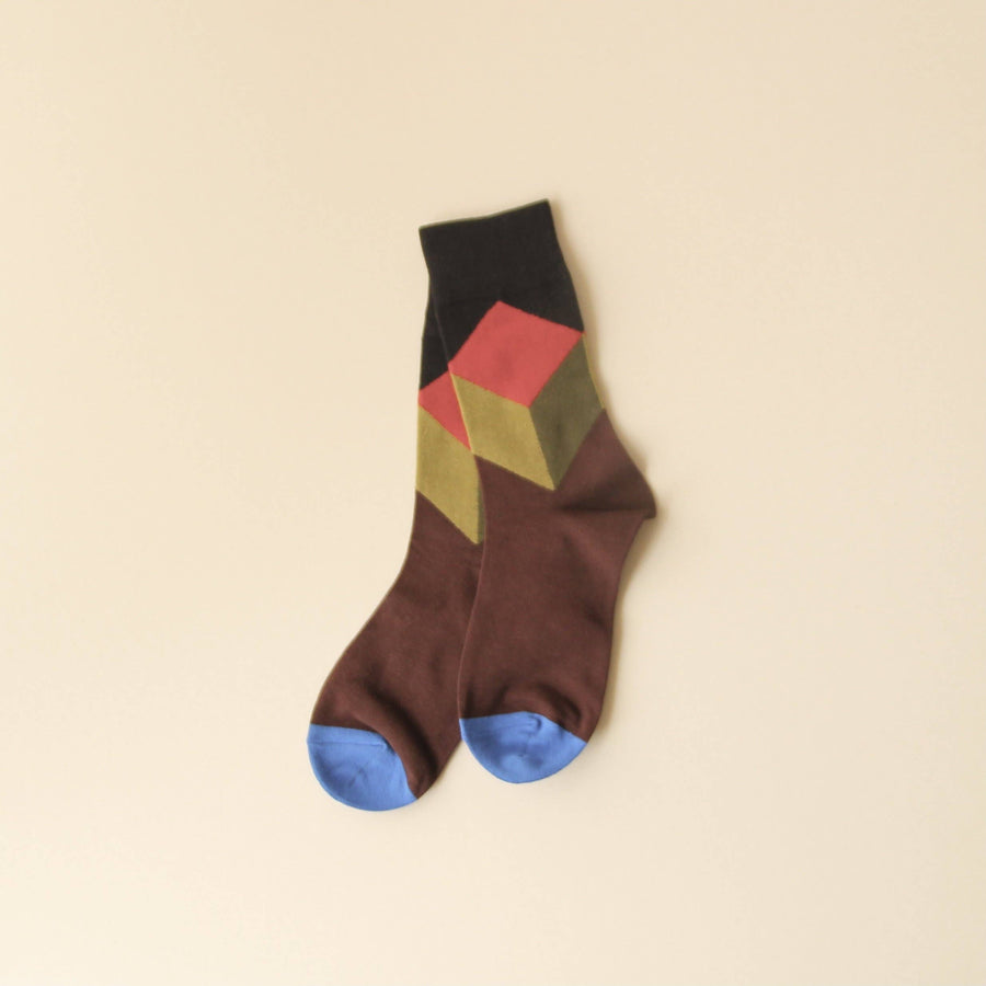 MONTAGE | Designer Cotton Socks - Unisex | Fun | Art | Men's Wazi Socks Solstice Holiday Pop Up 