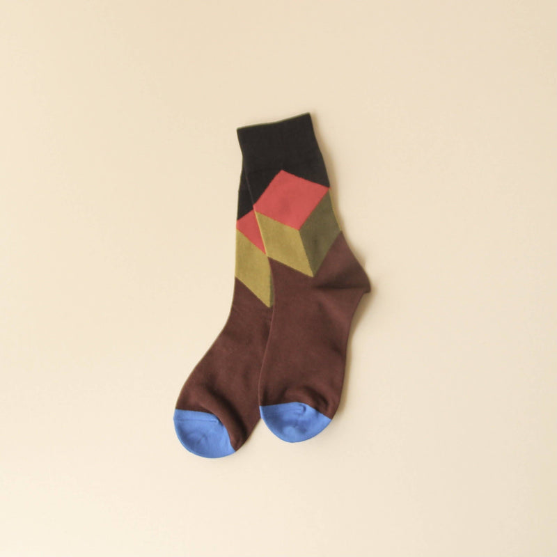 MONTAGE | Designer Cotton Socks - Unisex | Fun | Art | Men&